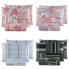 Jogo Lençol King 400 Fios 3 Peças Ponto Palito Com Elástico Ideal Para