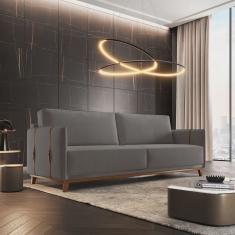 Sofá 3 Lugares Dubai Bouclê 2,36M