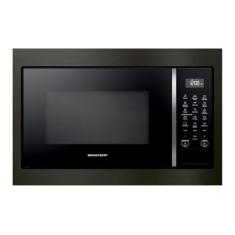Micro-ondas de Embutir Brastemp Eclipse Collection 32L com 18 Receitas Pré-Programadas e Design Sofisticado - BM146AP 110V