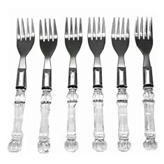 Conjunto Com 6 Garfos De Sobremesa Em Inox - Casíta