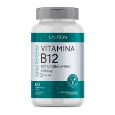 Vitamina B12 Metilcobalamina - 60 Comprimidos - Lauton Nutrition