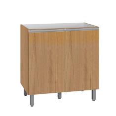 Balcão Para Cooktop Evidence 2 Portas Sem Tampo Poliman Móveis