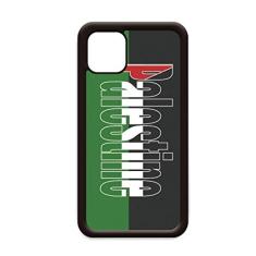 Capa com nome da bandeira do país da Palestina para iPhone 12 Pro Max para Apple Mini Mobile Case Shell