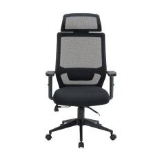 Cadeira para Escritório Genebra Presidente com NR17 Fratini Preto