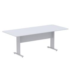 Mesa Reuniao Maxxi 75X200x94 Retangular Cinza - Pandin