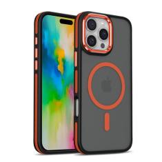 Hitaoyou Capa para iPhone 16 Pro compatível com Magsafe, capa para celular iPhone 16 Pro, capa magnética fina fosca translúcida para iPhone 16 Pro de 6,3 polegadas