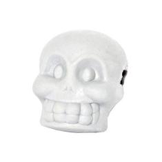 Pet Games Bolinha Ultra Resistente Caveirinha Nylon Branco Tamanho M