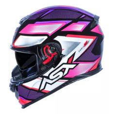 Capacete Moto Asx Eagle Sv Masculino/feminino Várias Cores, FAST BRILH