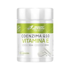 Coenzima Q10 + Vitamina E 60 Cápsulas Bodyaction