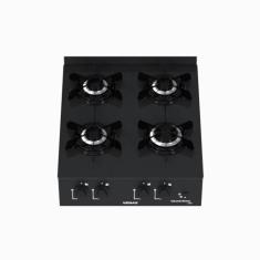 Fogao de Mesa 4 Bocas Venax Grand Petit Line Preto Gas GLP