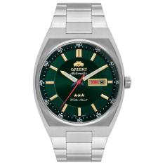 Relógio Orient Automático Masculino 469Ss087F E1Sx  Prata, Aço, Preta,