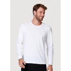 Camiseta Hering Manga Longa Básica Slim Masculina-Masculino