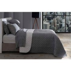 Jogo de Cama Solteiro Duplo 140 Fios Oliver Realce Premium