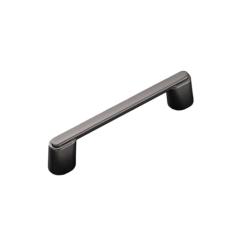 Maçanetas e maçanetas pretas de liga de zinco para portas e gavetas, puxadores para gavetas e móveis, cinza 6908,192