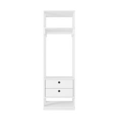 Guarda Roupas Francia Branco com Gaveta