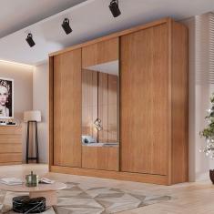 Guarda Roupa Kiev 3 Portas 6 Gavetas  Clic Móveis Cumaru