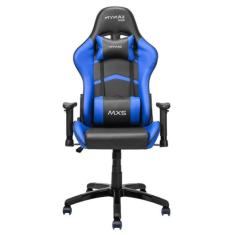 Cadeira Gamer MX5 Giratória  - Mymax, Preto/Azul