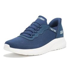 Skechers Bobs Squad Chaos Daily Hype masculino sem cadarço, Azul marino, 41