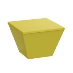 Banqueta Baixa Polipropileno sem Encosto Neo Amarelo - Grifit