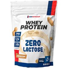 NewNutrition - Whey Protein Zero Lactose 900g Amendoim