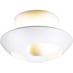 Plafon Bella Iluminação Champ No Voltagev Branco