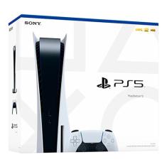 Console Playstation 5 Standard Edition + Controle Dualsense PlayStation 5 Standard Edition