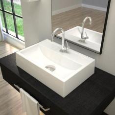 Kit Cuba Q45 com Válvula Click 1.1/2" e Sifão Cromado e Flexível Compa