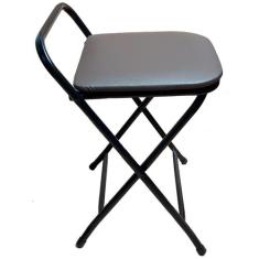 Banqueta Nina Baixa Quadrada Dobrável 50 cm Altura - Metalfany, Assent