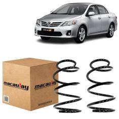 Kit 2 Molas Automotivas Blindados Tras Toyota Corolla 2010 - Macaulay