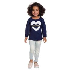 Blusa Infantil Menina Manga Longa So Awesome Kyly-Feminino