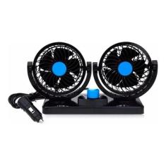 Ventilador Duplo Automotivo Carro 12V Potente - Importado