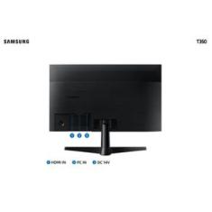 Monitor Gamer T350 24” Samsung FHD, 75Hz, HDMI, VGA, Freesync - LF24T350FHLMZD