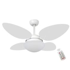 Ventilador Prince Iv Branco 127V E Controle Remoto
