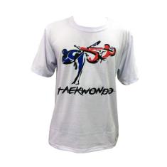 Camisa Camiseta Taekwondo Korean Tigers - Branco - Toriuk