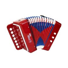 Acordeon Infantil Spring Kids SPK-73 Vermelho