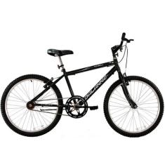 Bicicleta Aro 24 Masculina Dalannio Bike Stroll Sem Marcha Preta