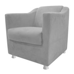 kit Poltrona, Namoradeira Babel e Puff Banqueta Dado Sala de Espera Re