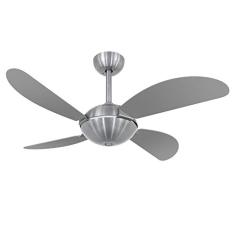 Ventilador De Teto Volare Escovado Fly Office Titânio 220v Volare Volare 220v Escovado