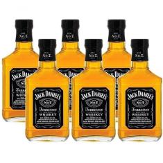 Whisky Jack Daniel`S 200Ml 06 Unidades