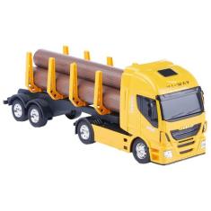 Brinquedo Caminhão Grande Bombeiro Tanque Caçamba Carga Tora Profissõe