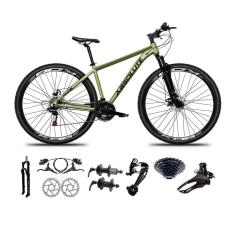 Bicicleta Aro 29 Absolute Nero 5 Freio Hidráulico K7 27v Garfo Com Trava - Oliva Tam.15