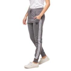 Calça Feminina de Moletom Wooks Saruel Skinny Sport Luxo-Feminino