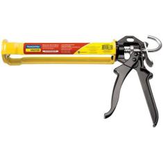 Pistola para tubo de silicone corpo em aco com pintura eletrostatica p