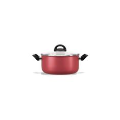Jogo de Panelas Brinox Chilli 7 Peças Cereja