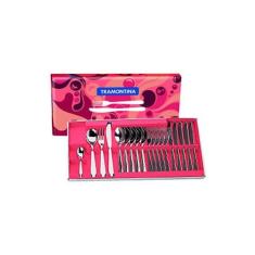 Faqueiro Inox Maresias 24 Peças - Tramontina 66902/840, Inox, 24 Peças