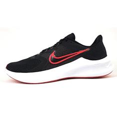 Nike Mens Downshifter 11, Black/University RED-White-DK Smoke Grey, 10