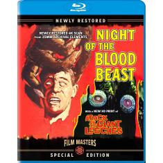 NIGHT OF THE BLOOD BEAST (1958) WITH BONUS FILM, ATTACK OF THE GIANT LEECHES