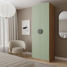 Guarda-roupa Modulado Joy Nichos com Cabideiro Cabecasa Madeiramadeira