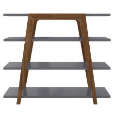 Aparador Buffet Retrô 4 Prateleiras Loft - Líder Design