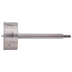 Serra Copo Diamantada de 90mm e 3.17/32 Polegadas, com Haste de 150mm - DE090M